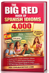 The Big Red Book of Spanish Idioms 4,000 Idiomatic Expressions Book